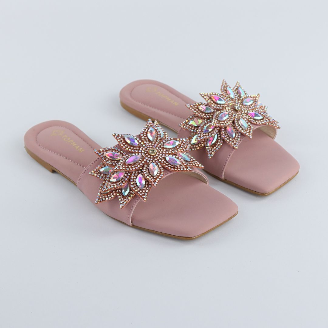 Pink Crystal Flower