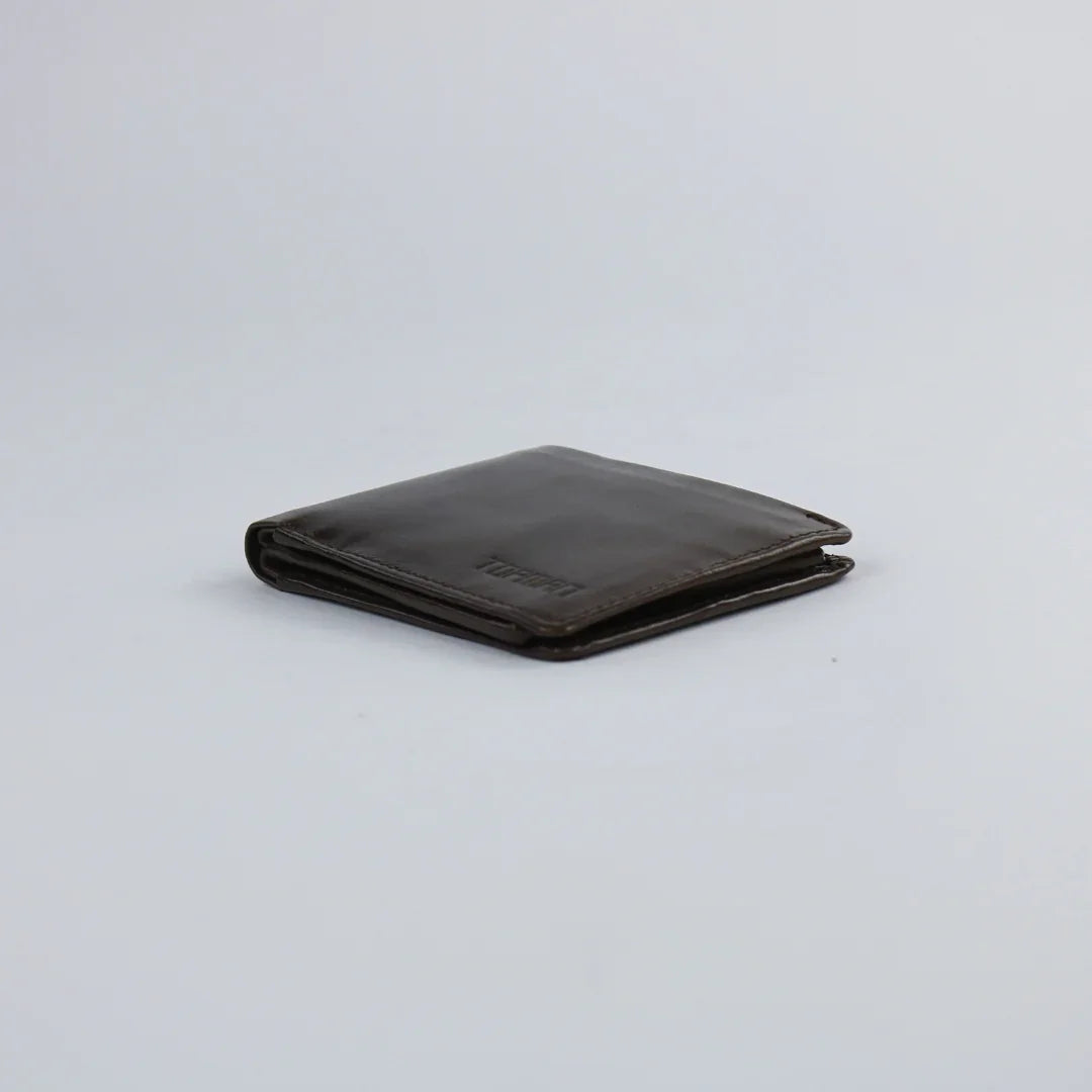 Brown Leather Wallet-W014