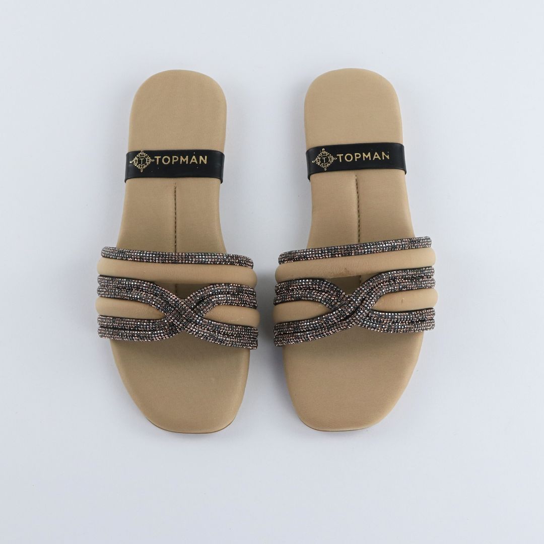 Fawn Satin Crystal