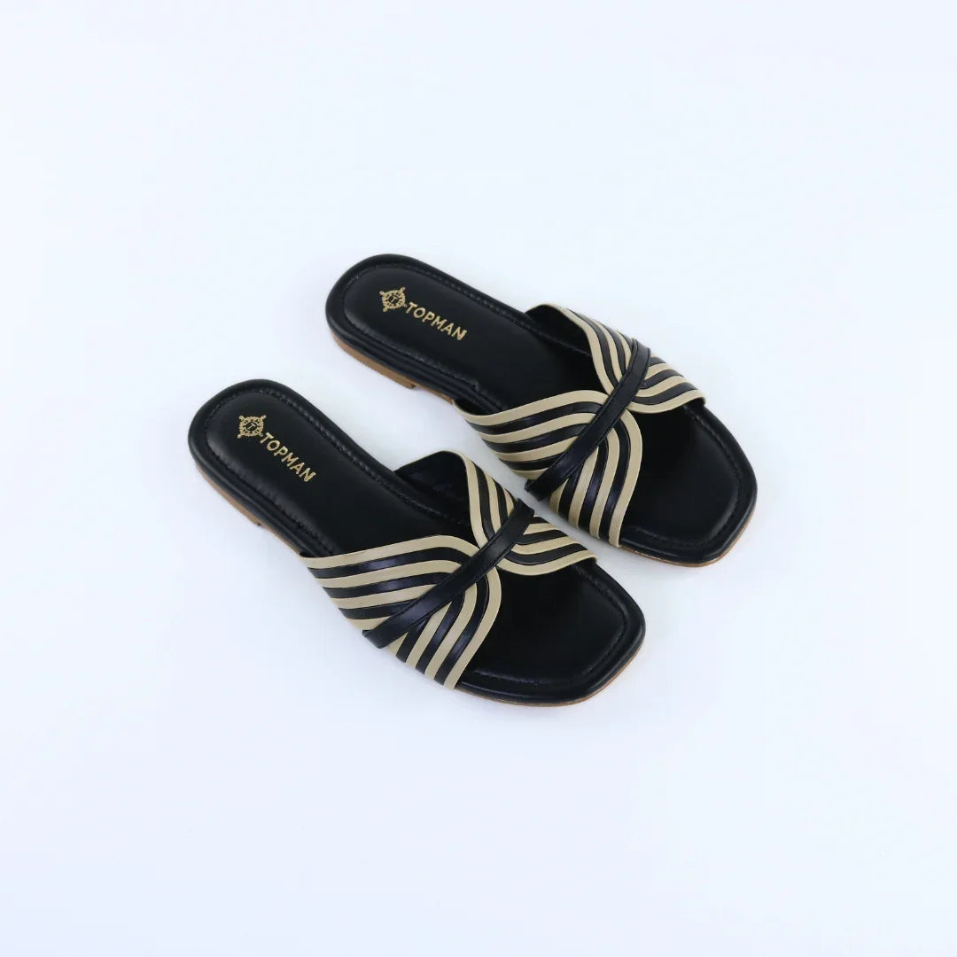 Black Cross Strap-F004