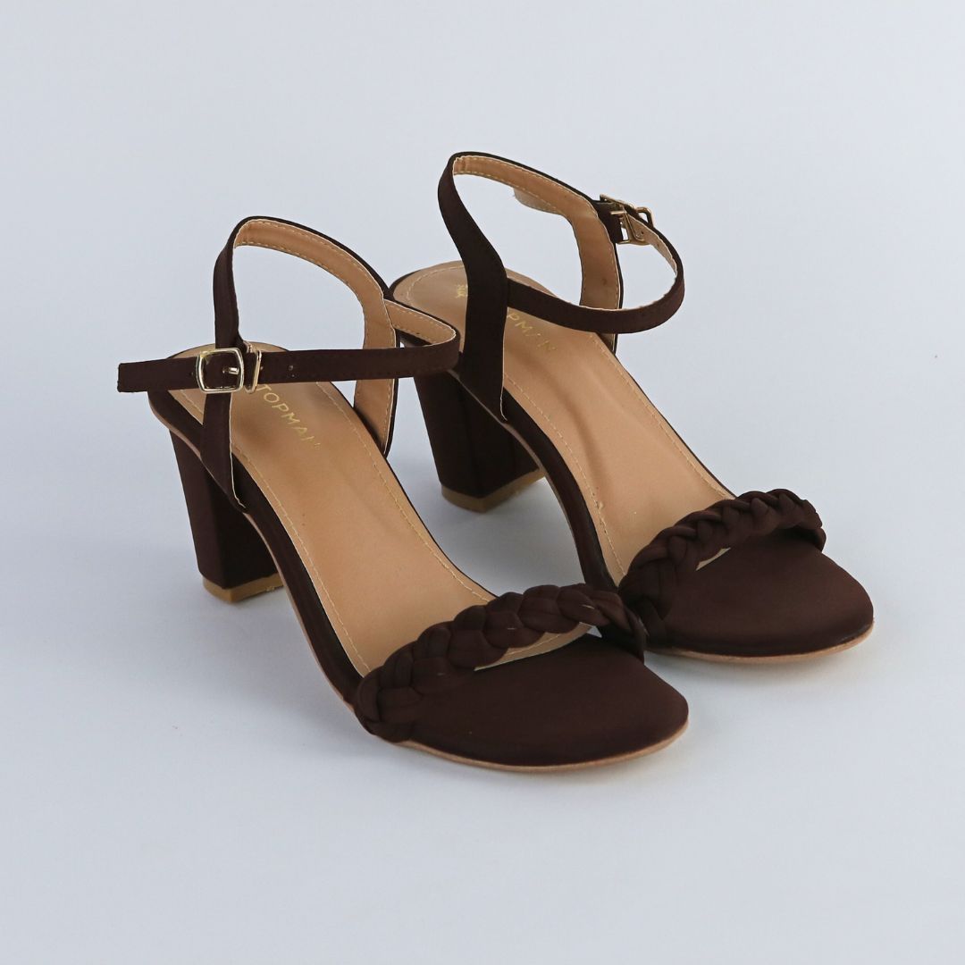 Brown Glam Heels