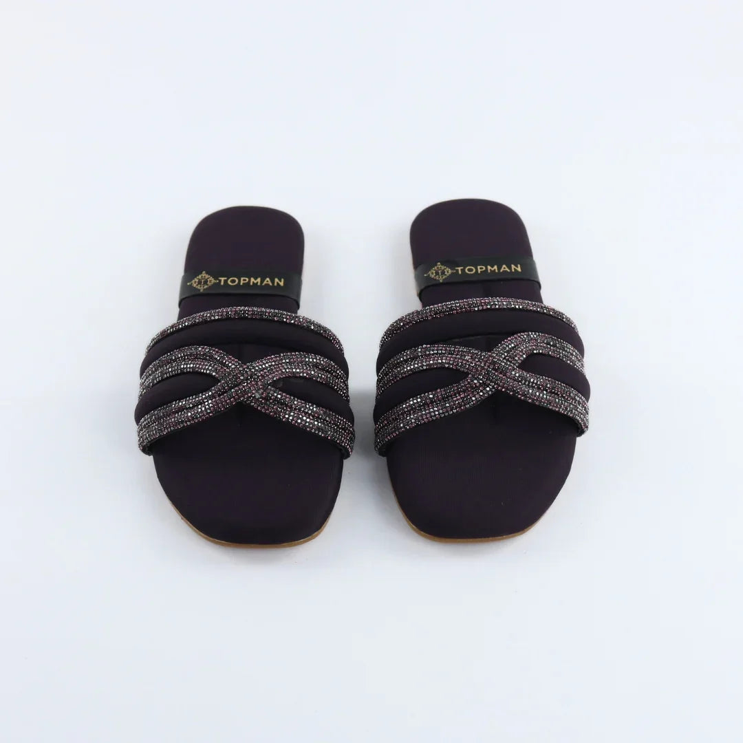 Purple Satin Crystal-F016