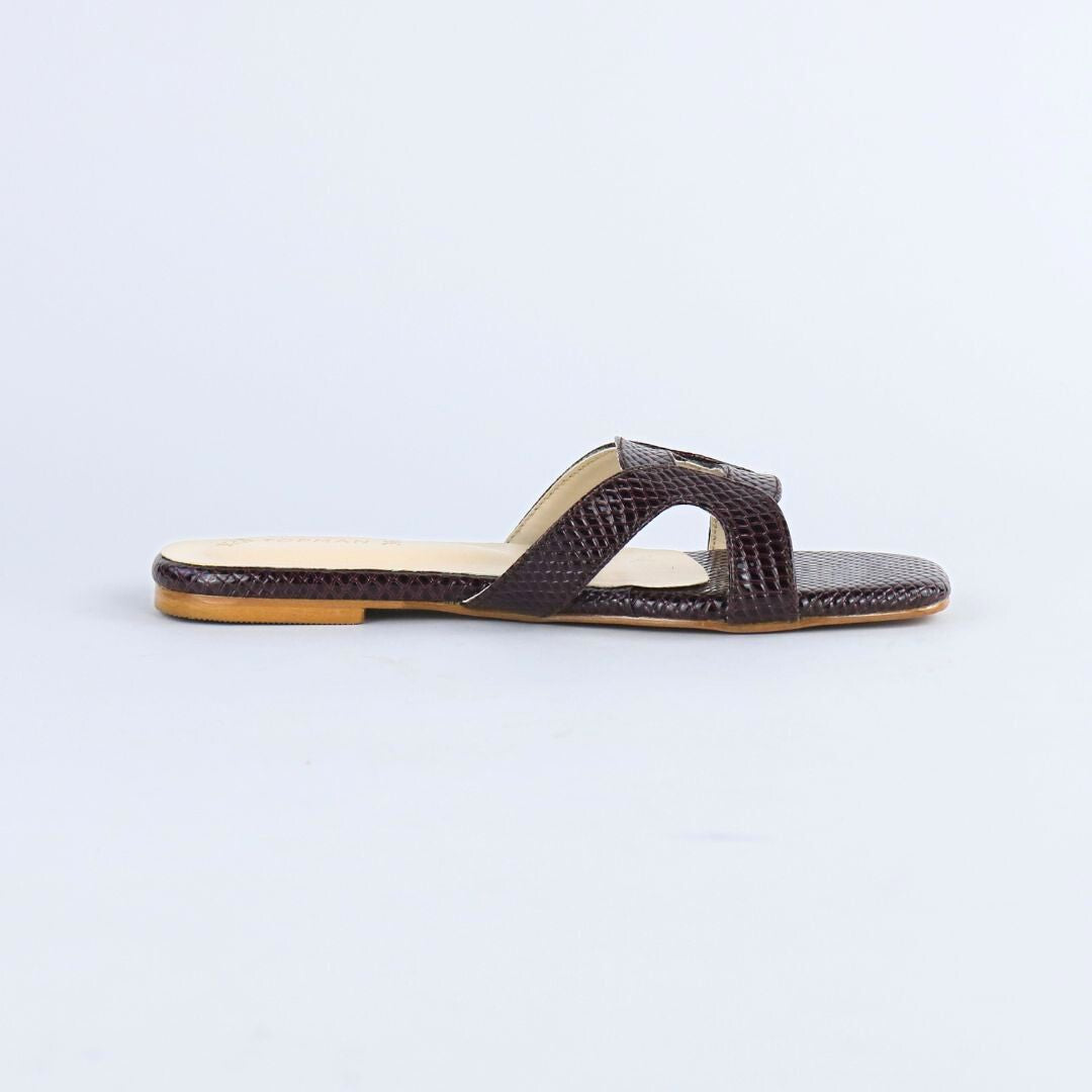 Royale Maroon Flats