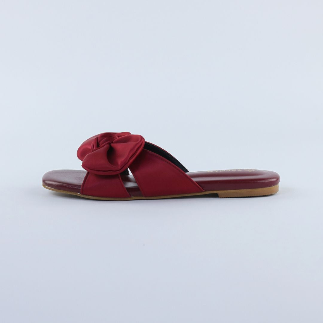 Red Satin Bow