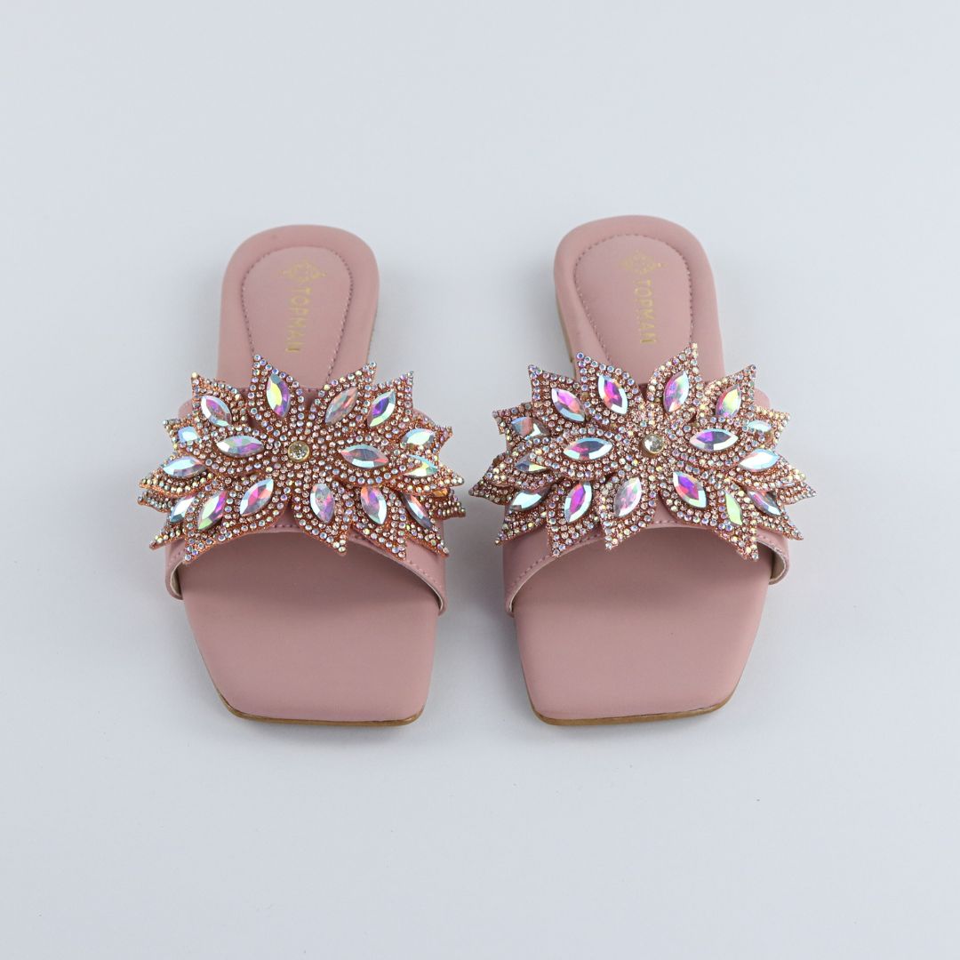 Pink Crystal Flower