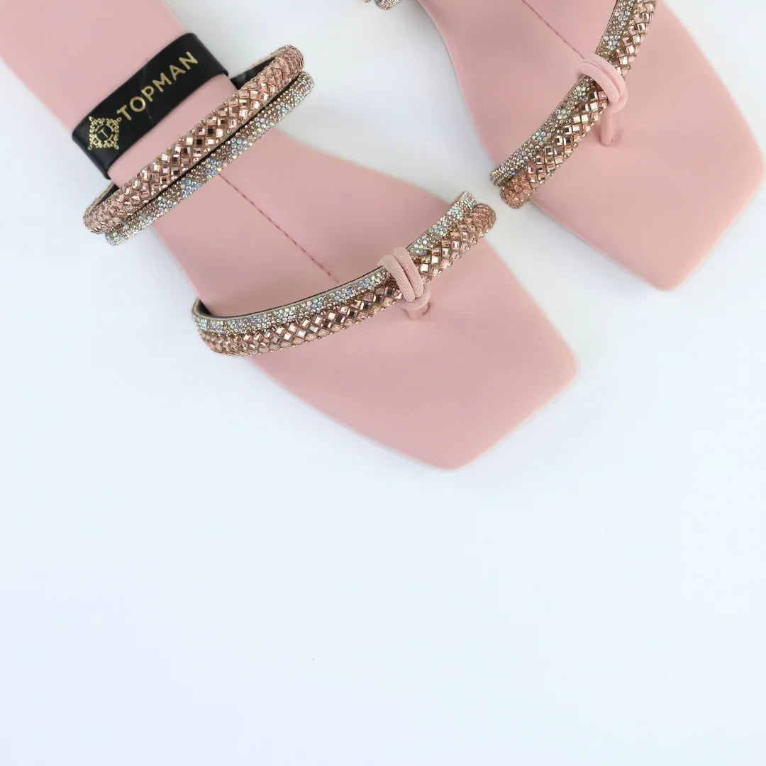 Pink Sparkling Strap-F005
