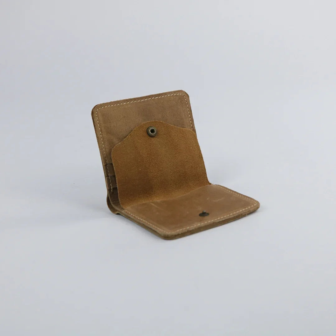 Camel Leather Wallet-W012