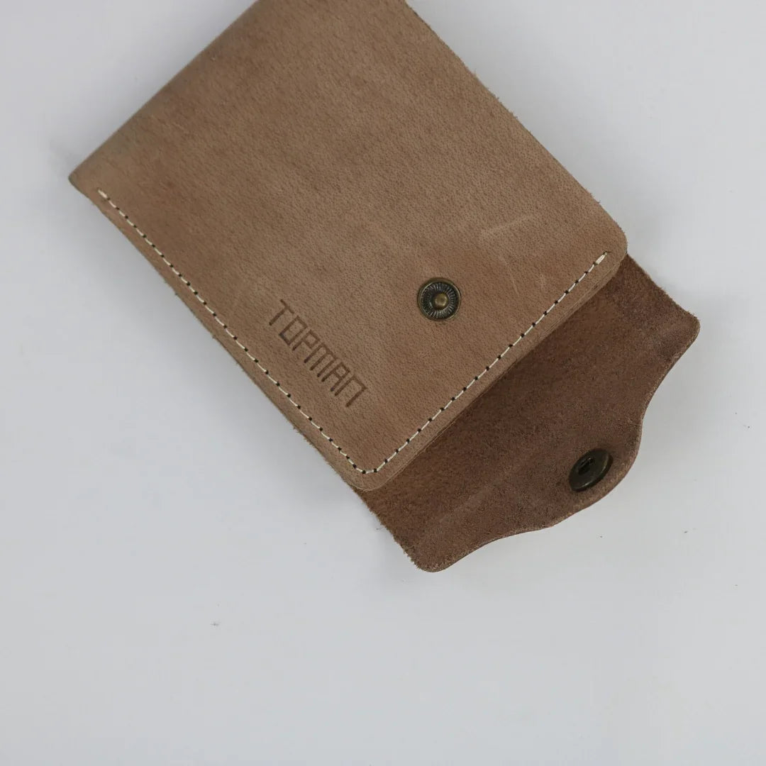 Camel Leather Wallet-W003