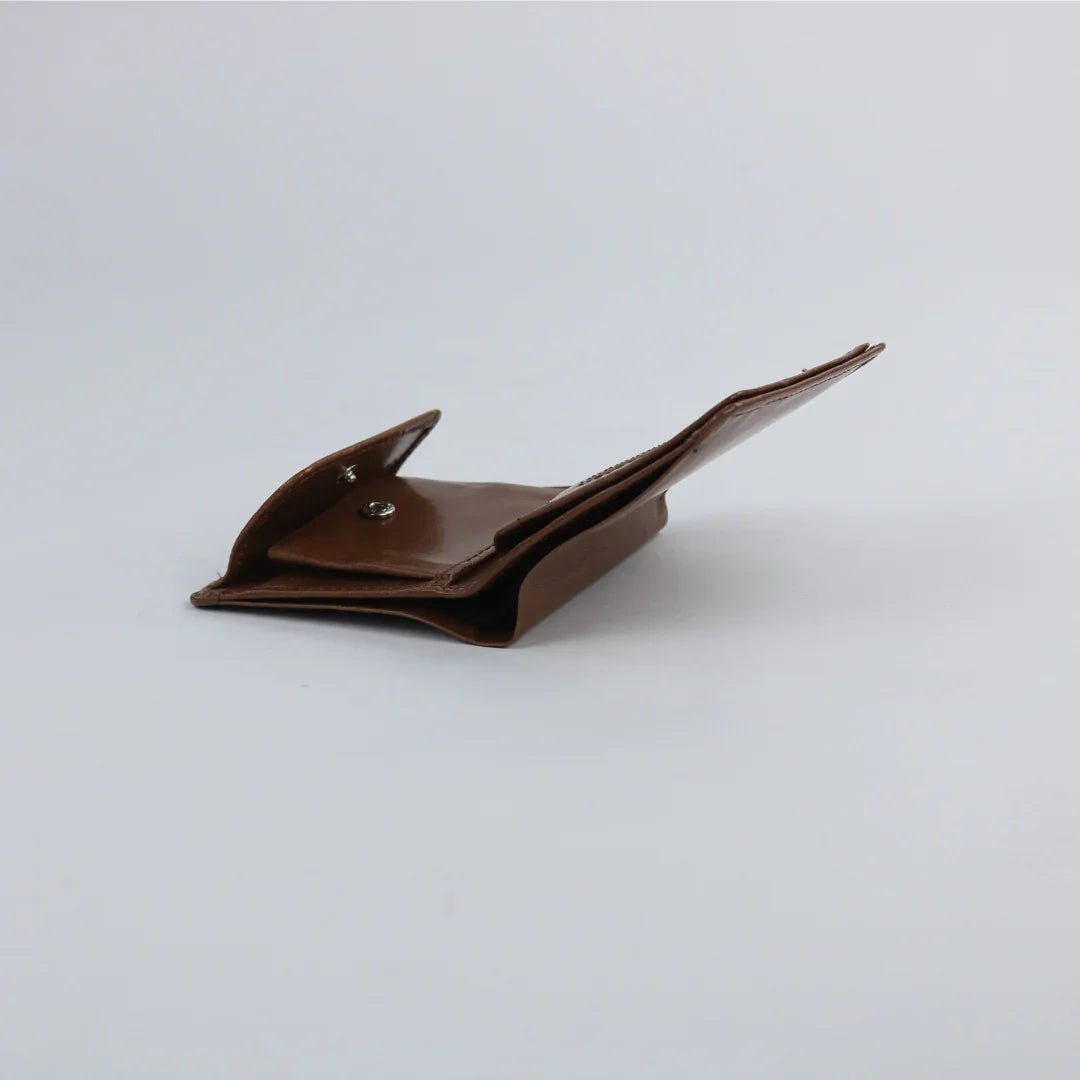 Brown Leather Wallet-W015