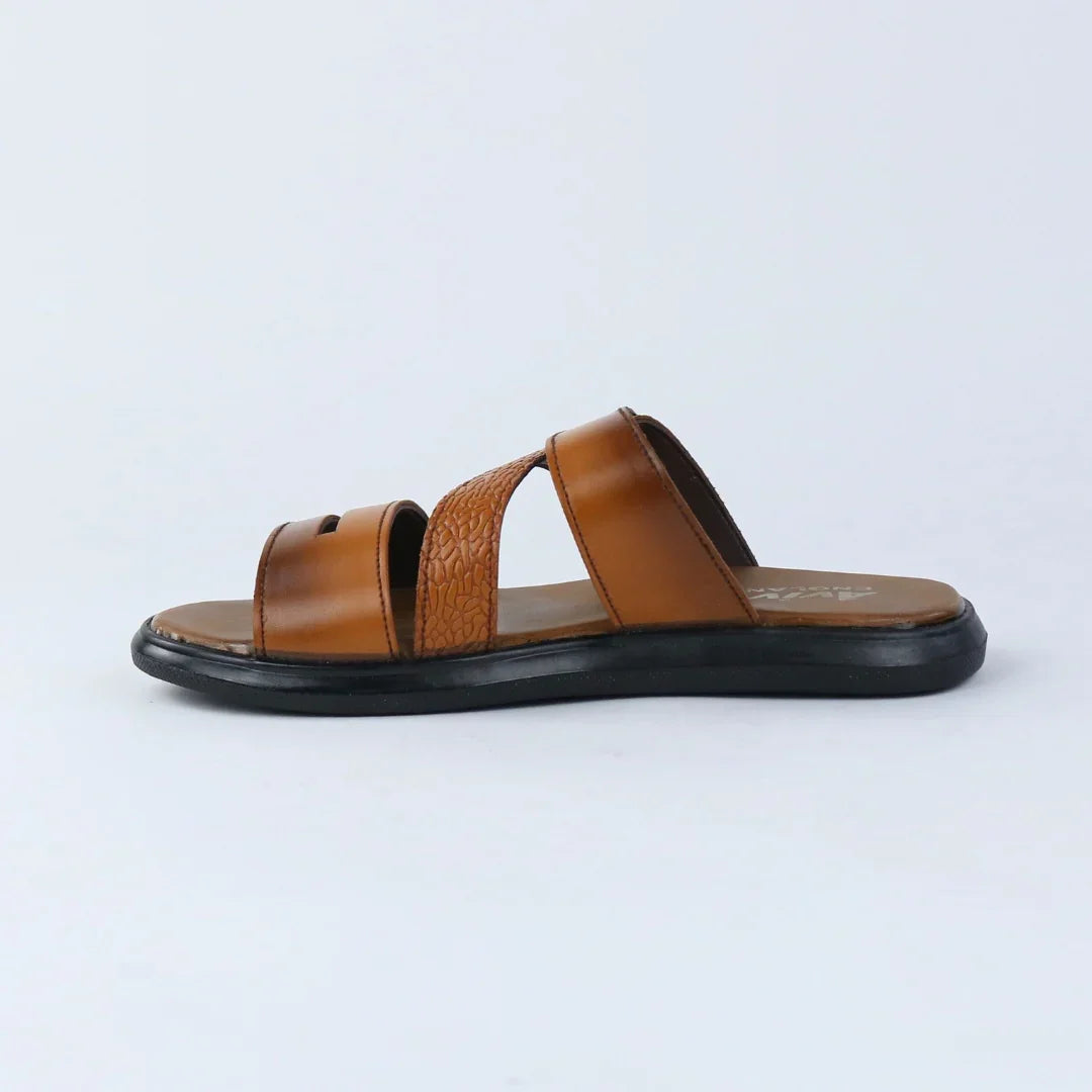 Mustard Slip-On Slippers for Kids-BT-001