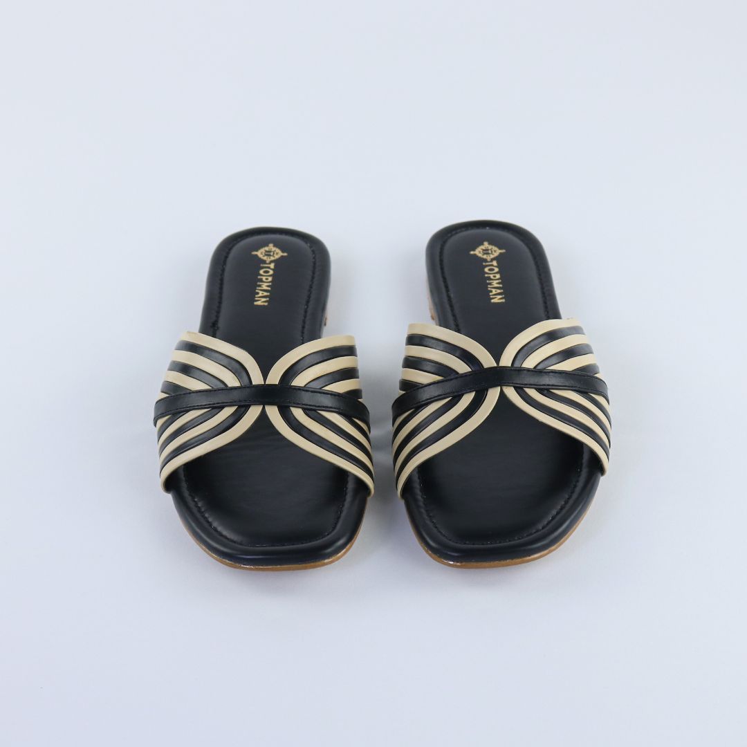 Black Cross Strap