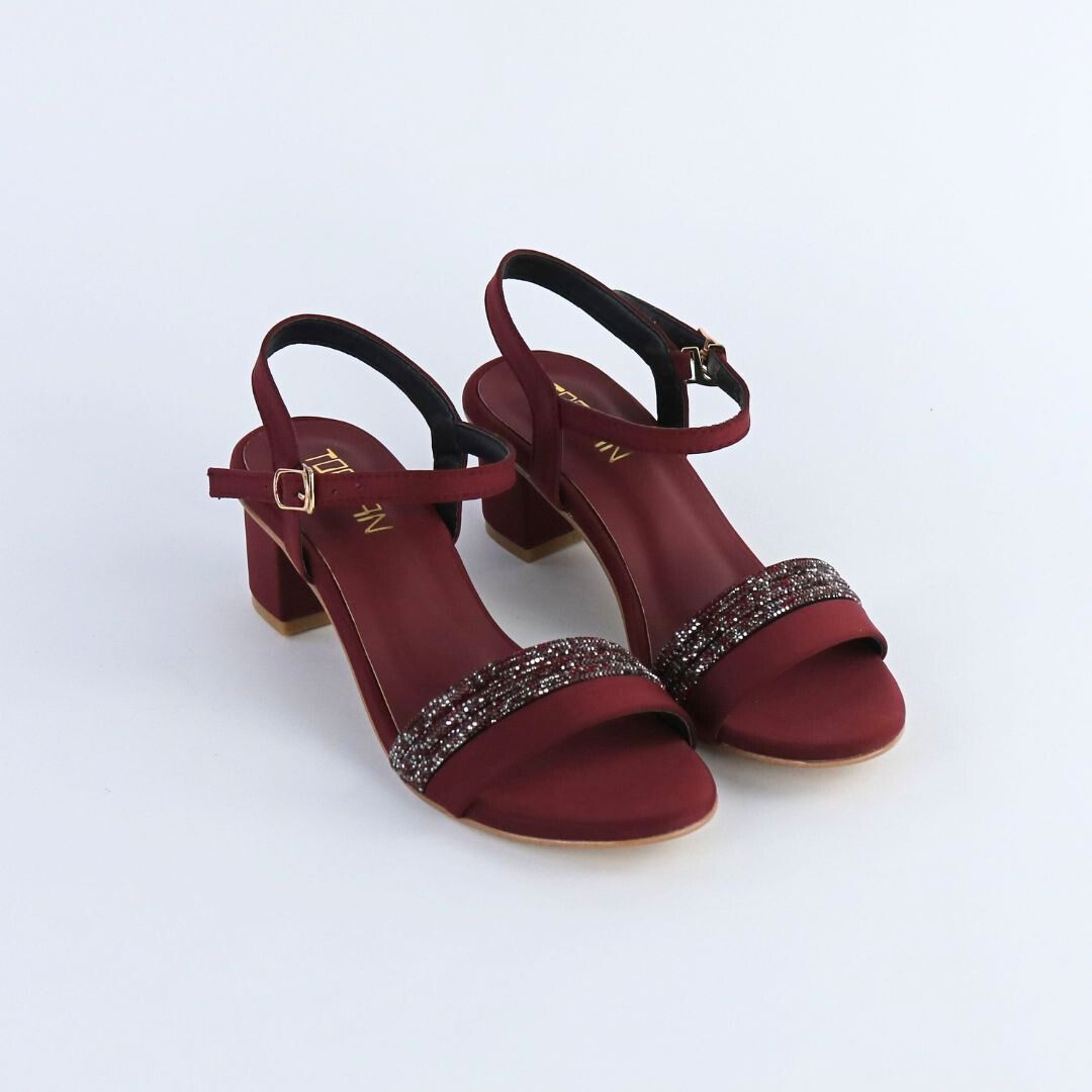 Red Sparkle Heels