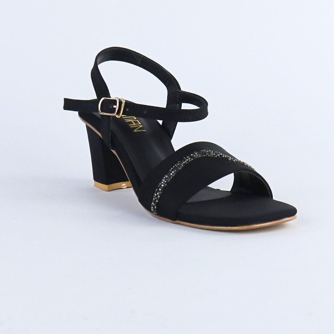 Black Luxe Heels