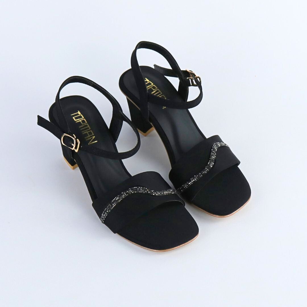 Black Luxe Heels