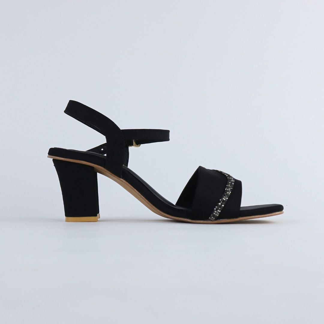 Black Luxe Heels
