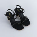 Black Luxe Heels
