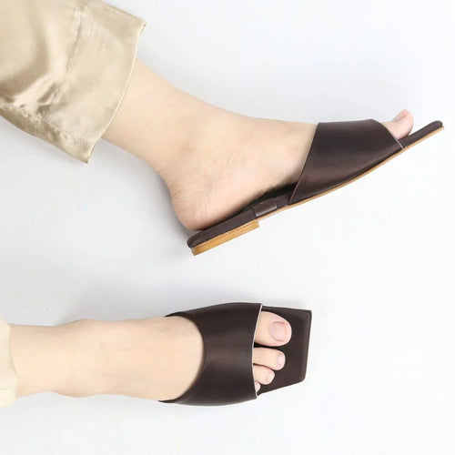 Brown Elegance Flats