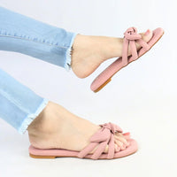 Pink Blossom Flats
