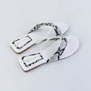 Serpina Knot Flats – White