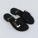 Velora Charm Flats – Black