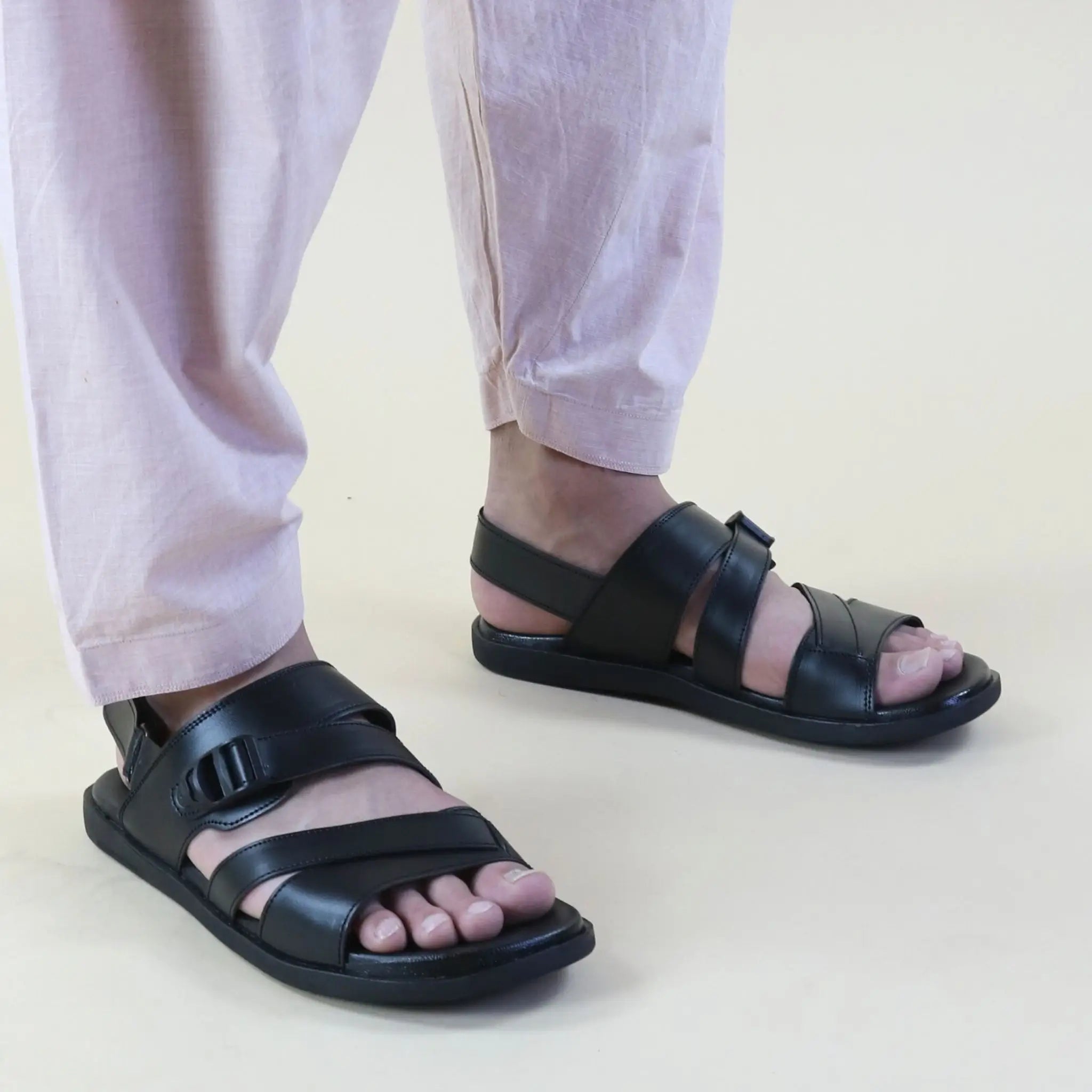 Topman Classic Sandal – Black