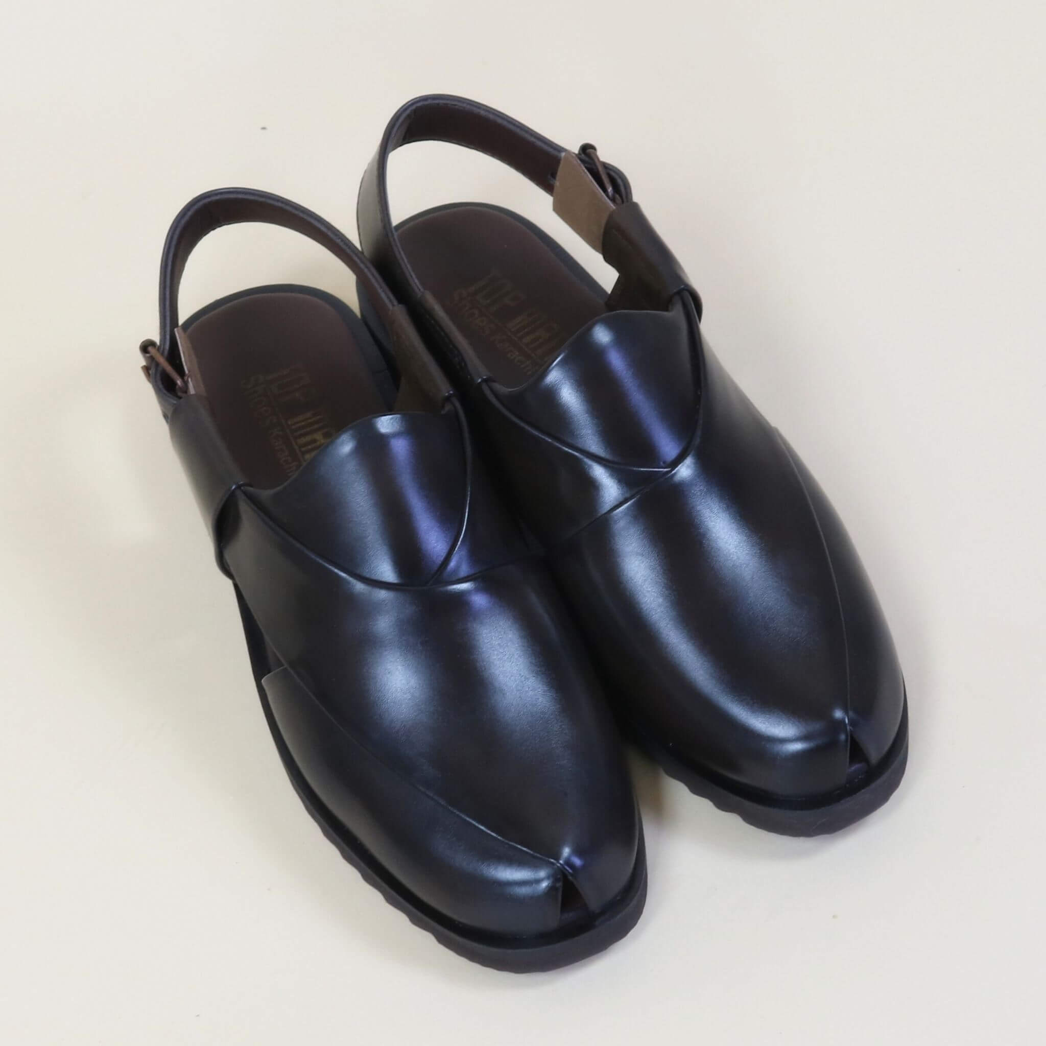 Classic Leather Peshawari – DarkBrown