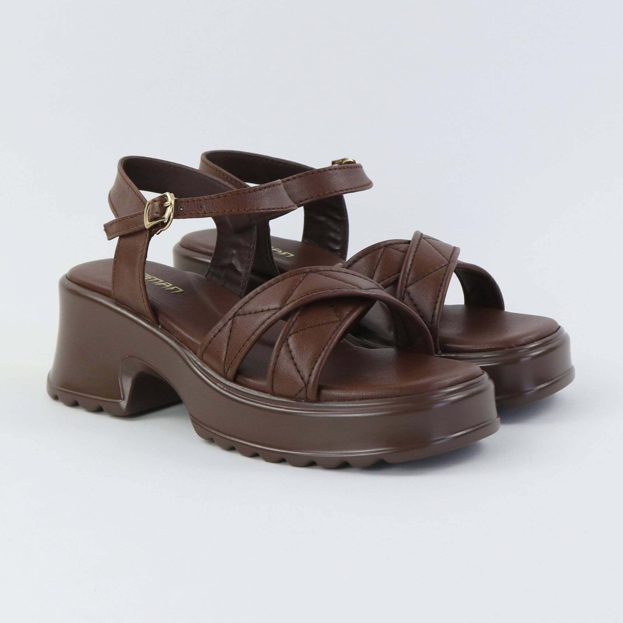 Nova Noir Sandals – Brown