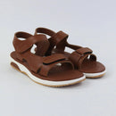 Brown Step Sandals