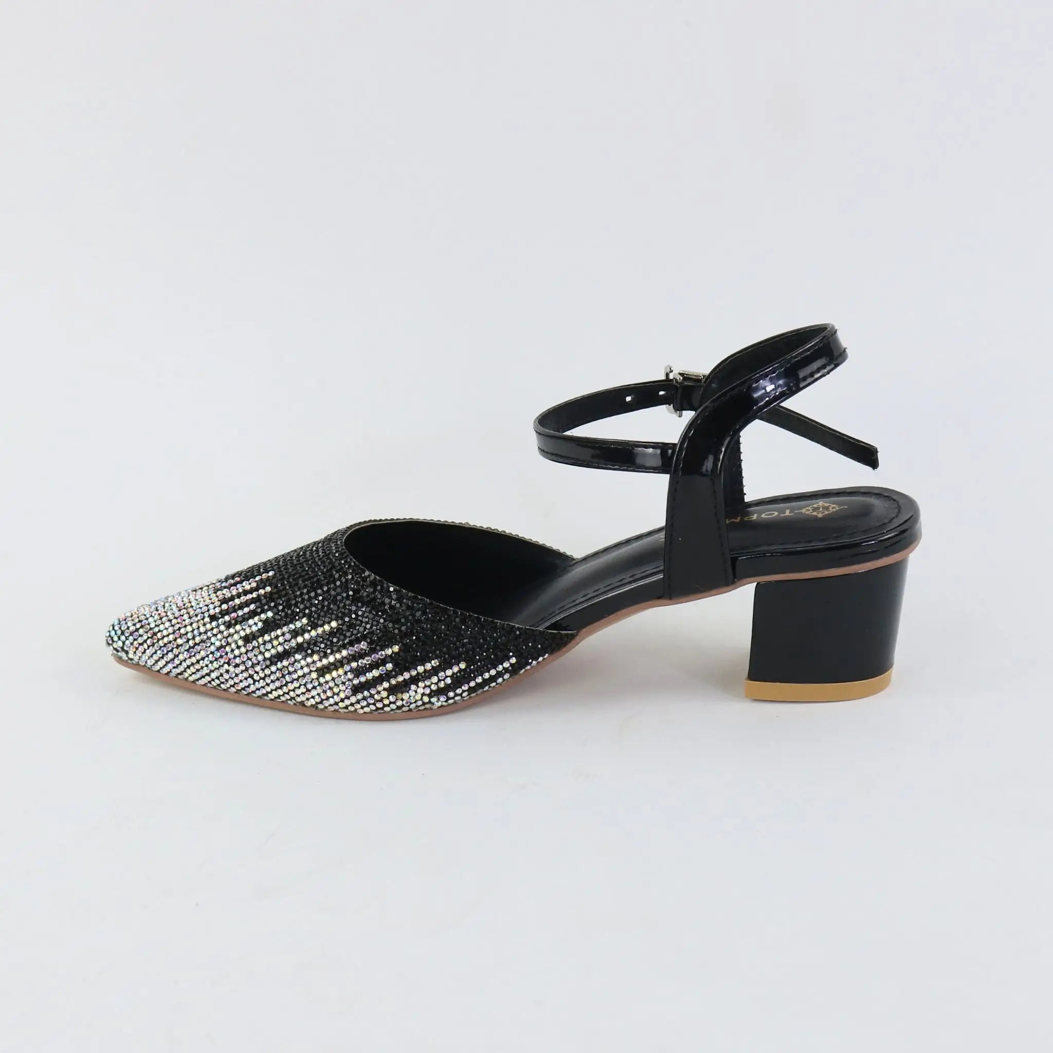 Diamond Dusk Heels – Black