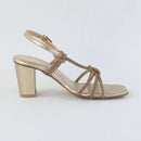 Crystal Knot Heels – Golden