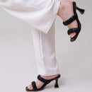 Black Pleated