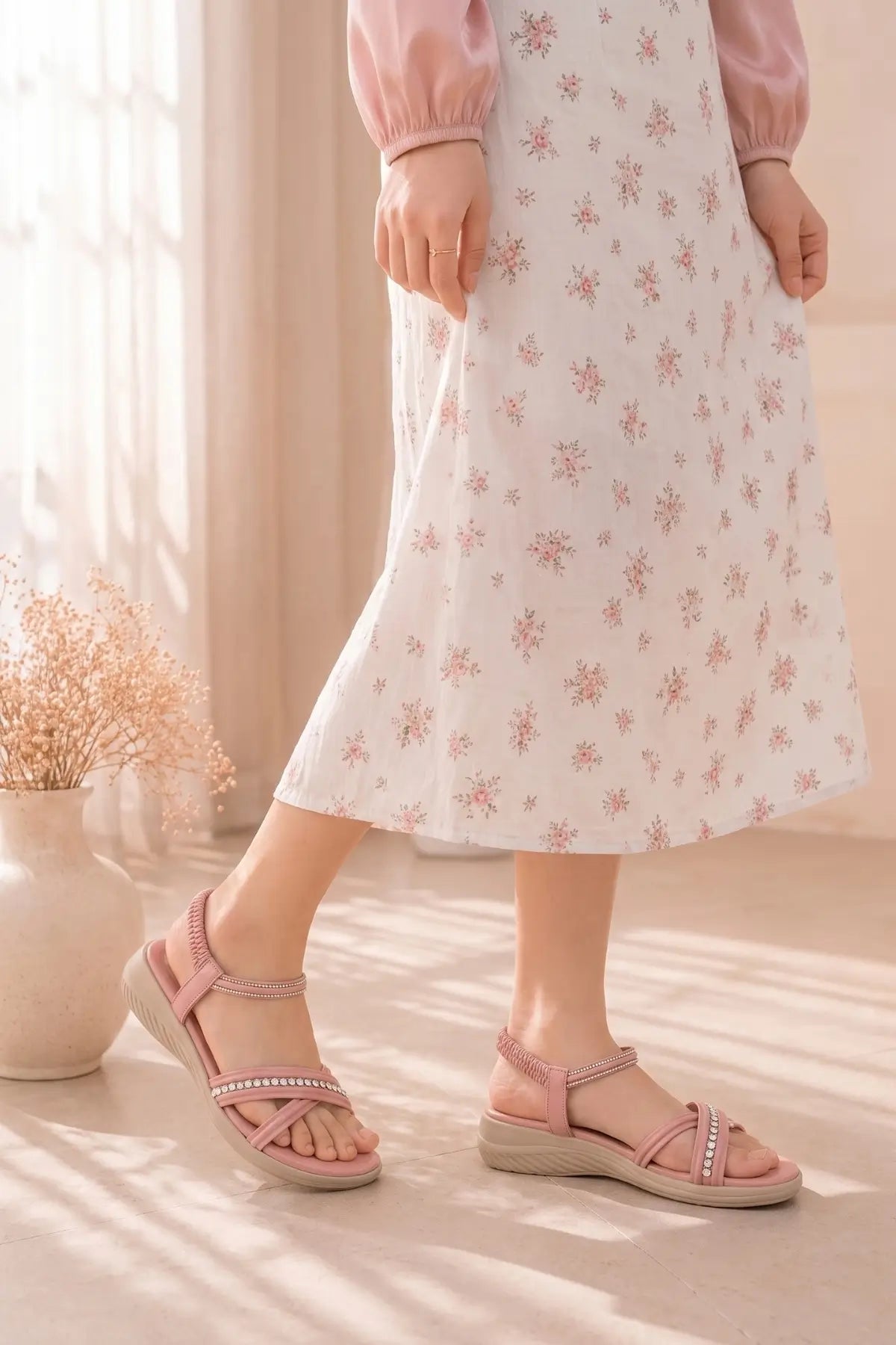 Sparkle Cross – Pink