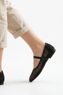 Noir Ballet Net Pumps