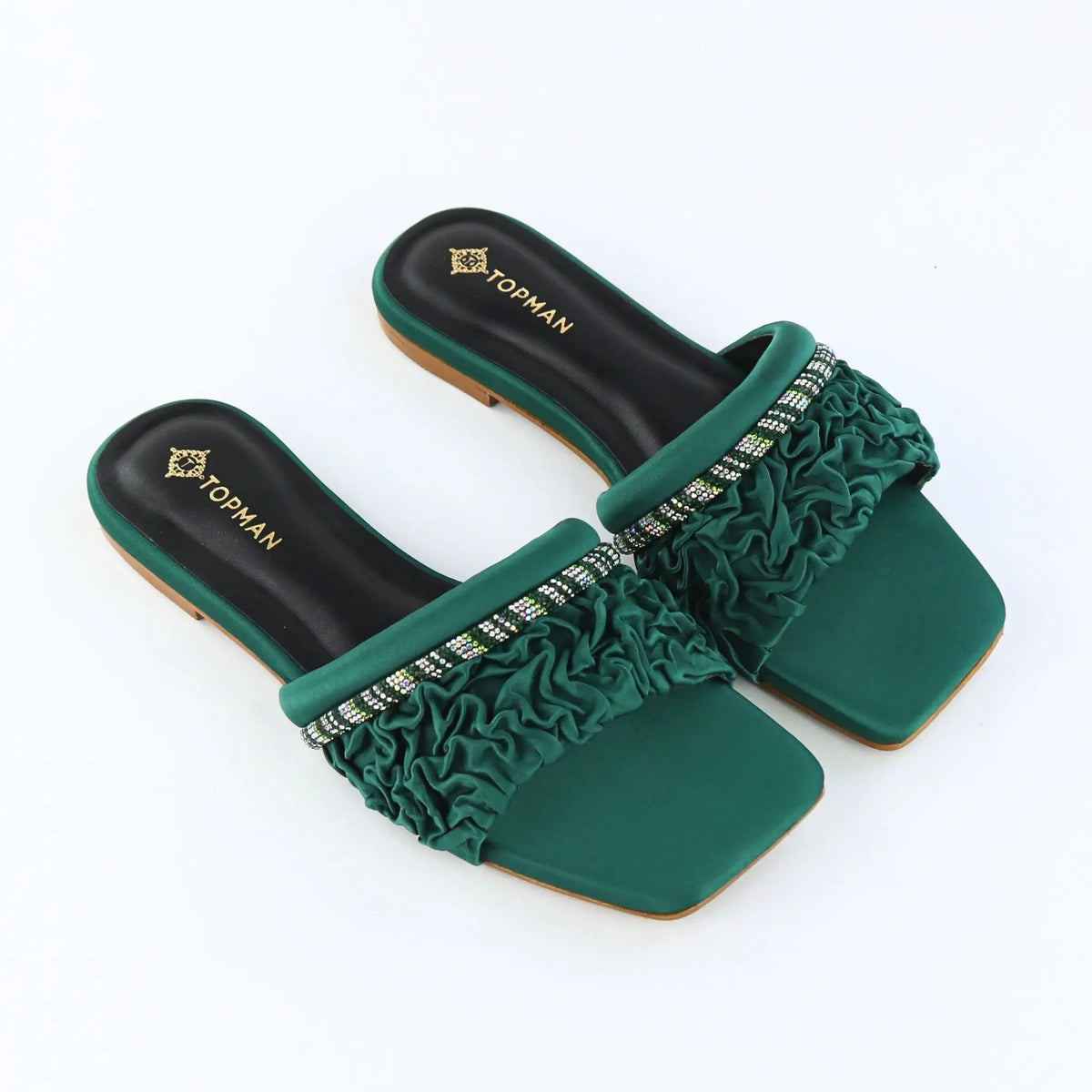 Ruffle Flats – Green