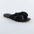 Black Satin Bow-F001