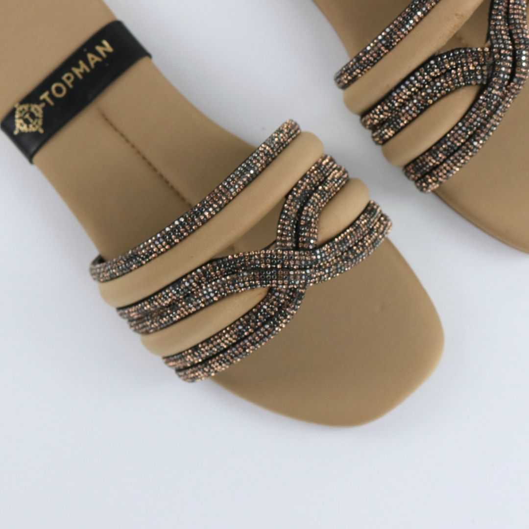 Fawn Satin Crystal
