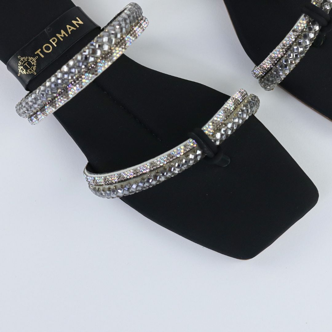Black Sparkling Strap