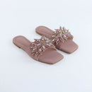 Pink Crystal Flower-F014