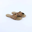 Tan Cross Strap-F003