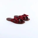 Red Satin Bow-F002