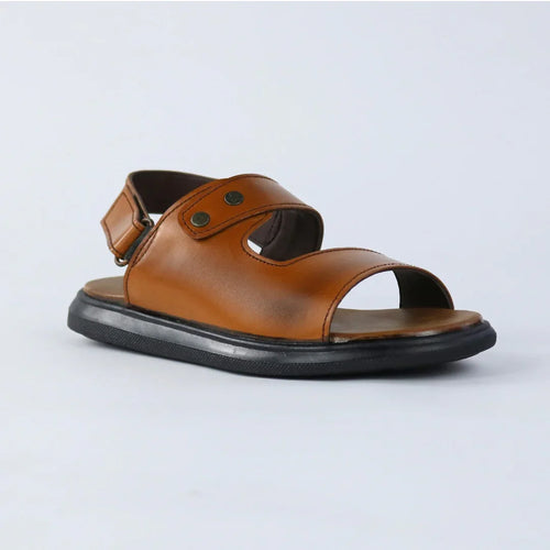 Kids Mustard Slip-On Sandals-S008