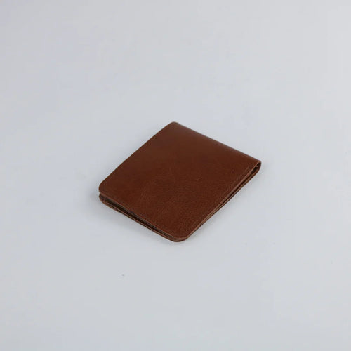 Brown Leather Wallet-W018