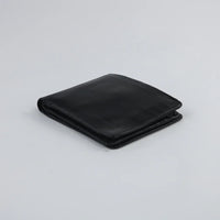 Black Leather Wallet-W004