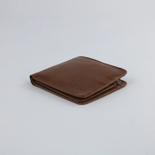 Brown Leather Wallet-W007