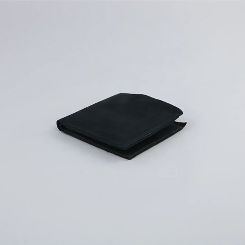 Black Leather Wallet-W013