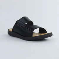 Men’s Black Slip-On Slippers-G002