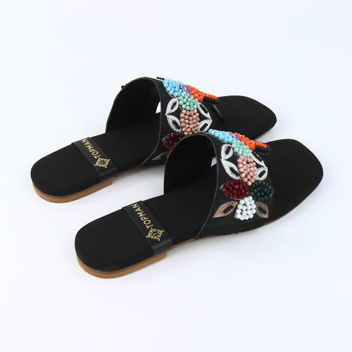 Flora Beads – Black