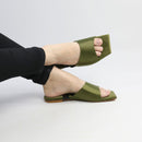 Green Elegance Flats