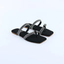 Black Sparkling Strap-F006