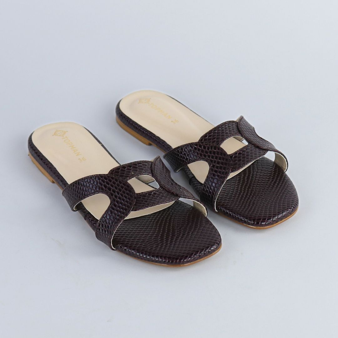 Royale Maroon Flats